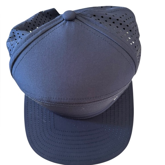 Pine & Palm Performance Hat Waterproof Adjustable Blue Hat - Picture 6 of 9